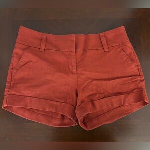Express Burnt Orange Shorts